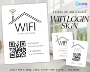 Real Estate Template – Airbnb Wifi Sign