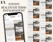 Real Estate Terms Social Media Post - Peaceful