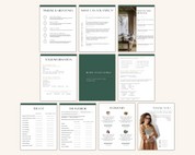 New Client Welcome and Exit Bundle - Exclusive Brand Style - Real Estate Templates