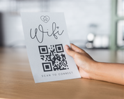 Real Estate Template – Airbnb Wifi Sign