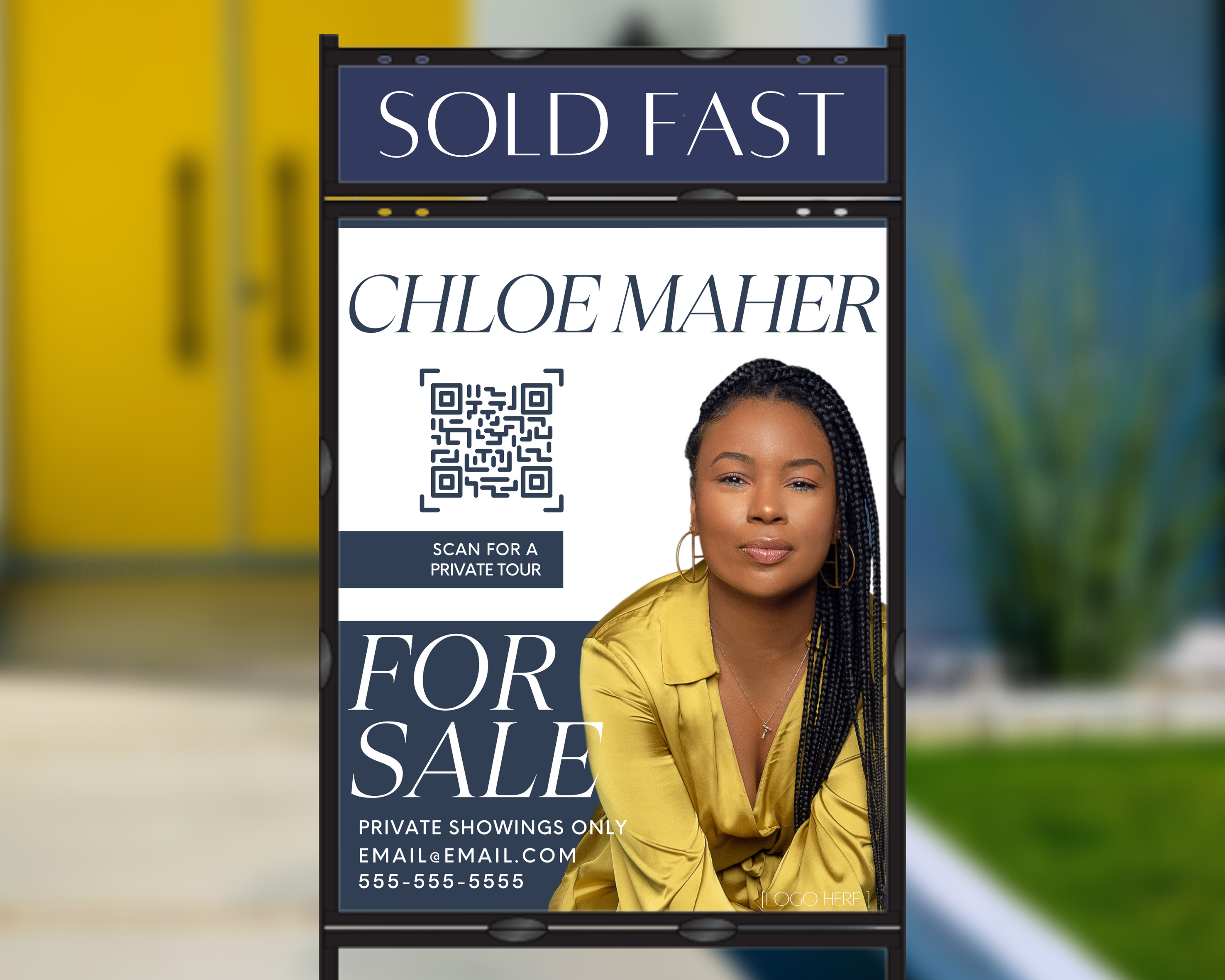 Your clients will be sure to remember you every time they see your professional real estate yard sign. So, what are you waiting for? Start customizing your realtor yard sign template today and watch your business grow!