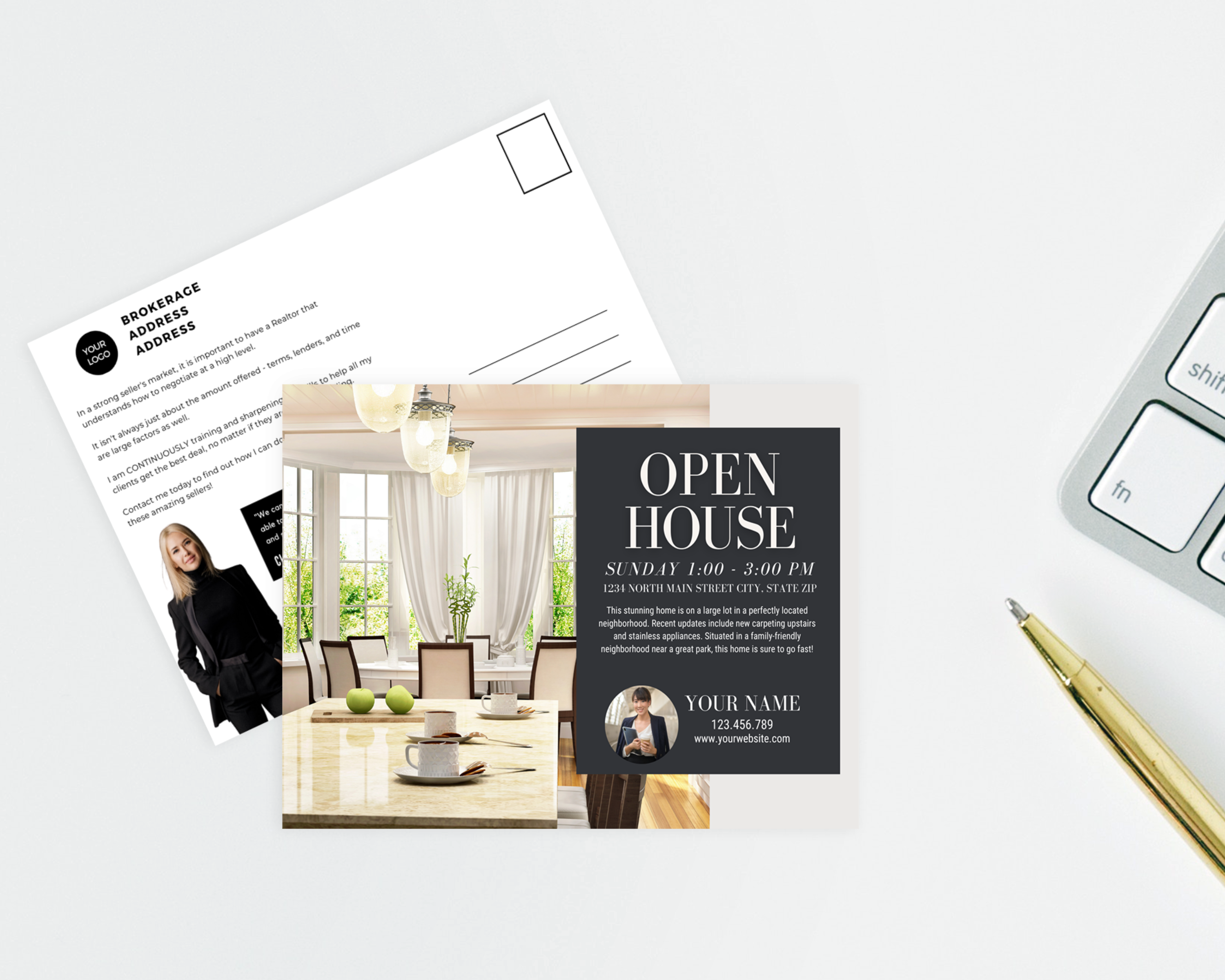 Real Estate Template – Real Estate Postcard