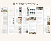 Listing Presentation, Buyer Presentation Bundle, Real Estate Template, Realtor Marketing, Seller Presentation, Home Buyer Packet, Canva