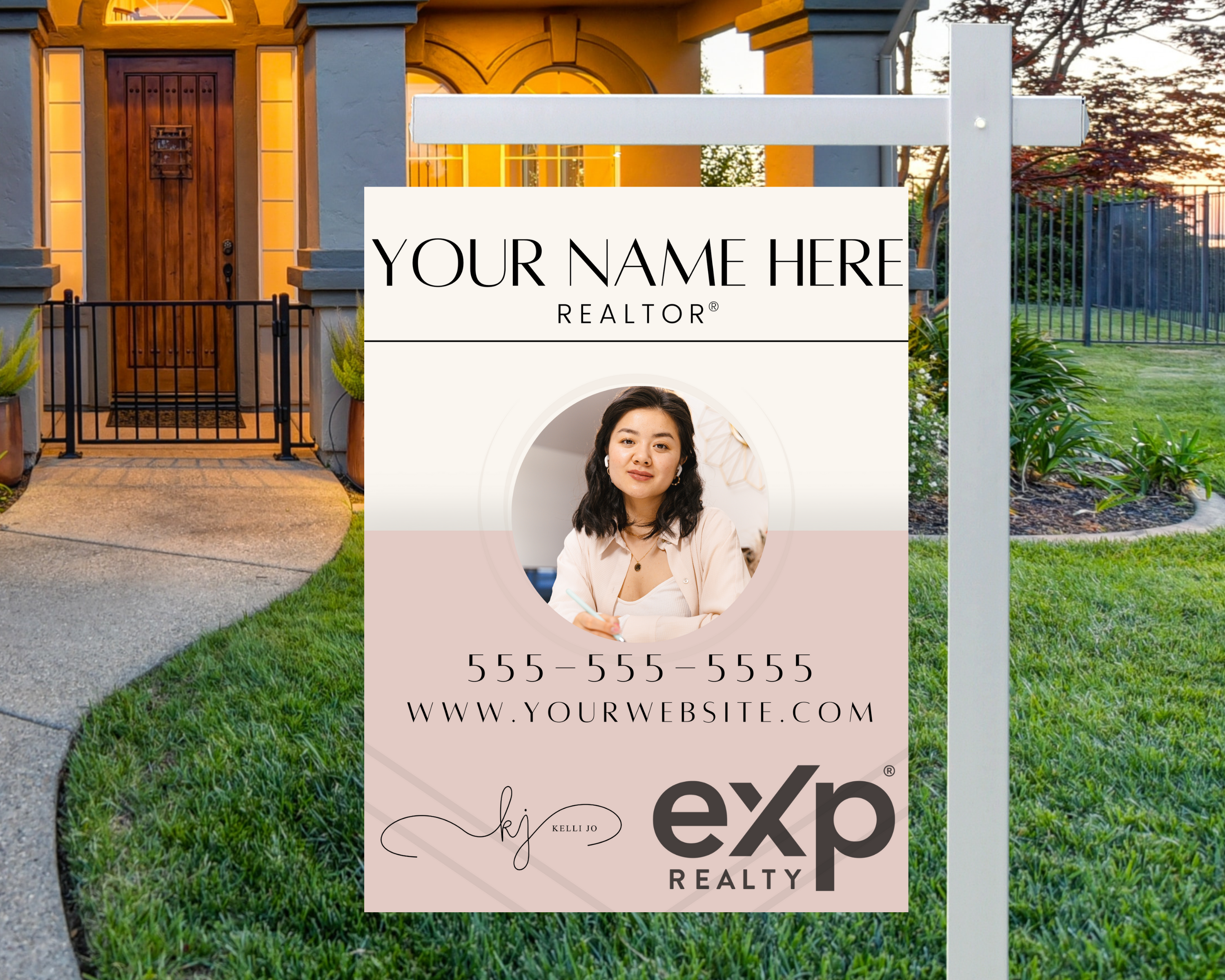 Real Estate Template – Real Estate Yard Sign 1