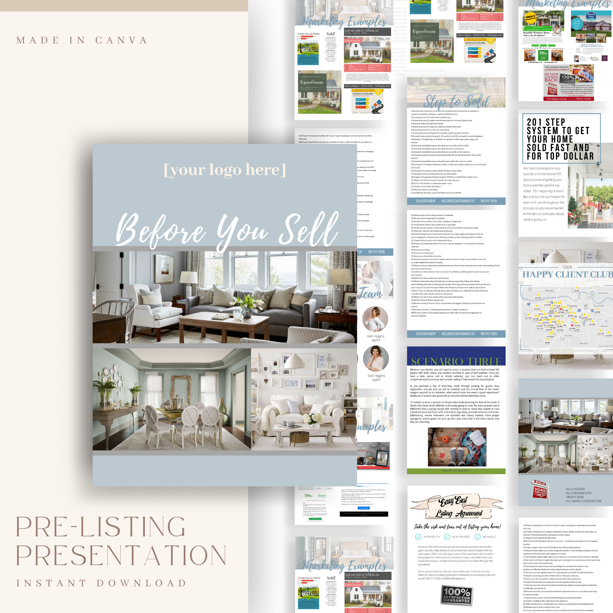 Pre-Listing Presentation Packet - Luxe