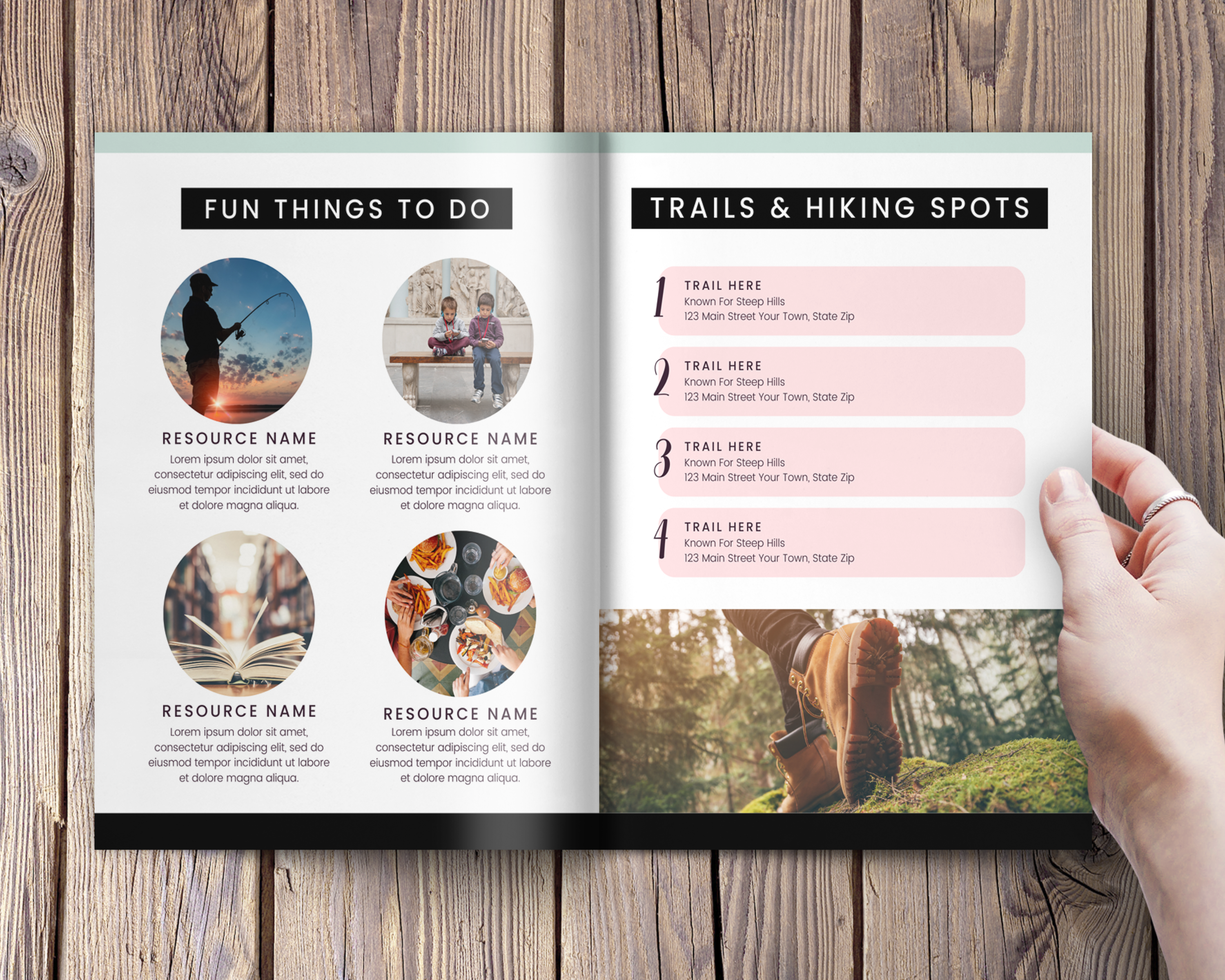 Real Estate Template – Playful Airbnb Book