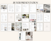 Listing Presentation, Buyer Presentation Bundle, Real Estate Template, Realtor Marketing, Seller Presentation, Home Buyer Packet, Canva