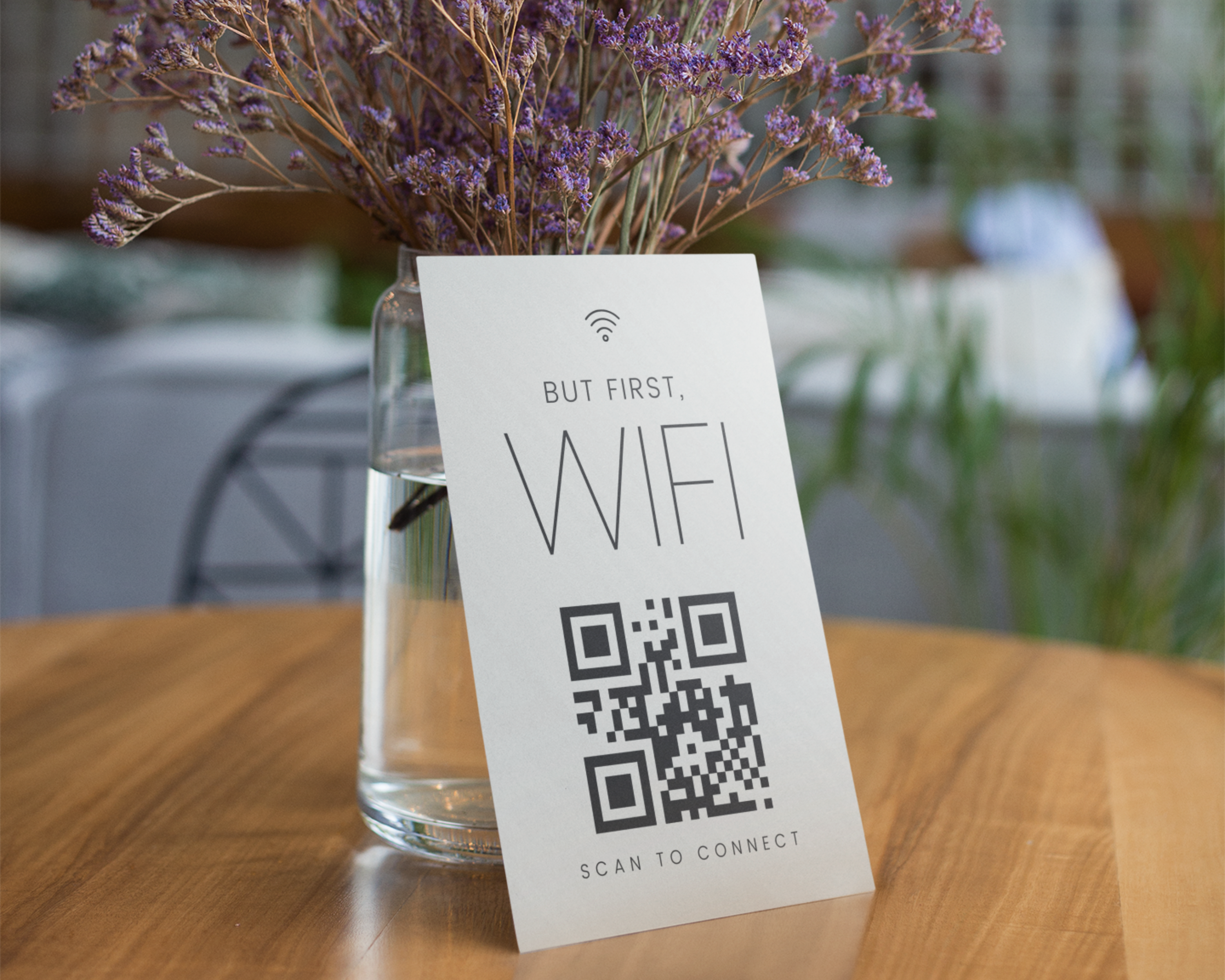 Real Estate Template – Airbnb Wifi Sign