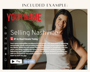 Netflix Style Postcard - Real Estate Template