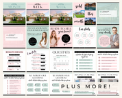 Real Estate Templates – 200 Branded Real Estate Social Media Post - Playful Brand Style