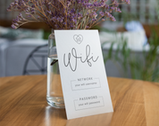 Real Estate Template – Airbnb Wifi Sign