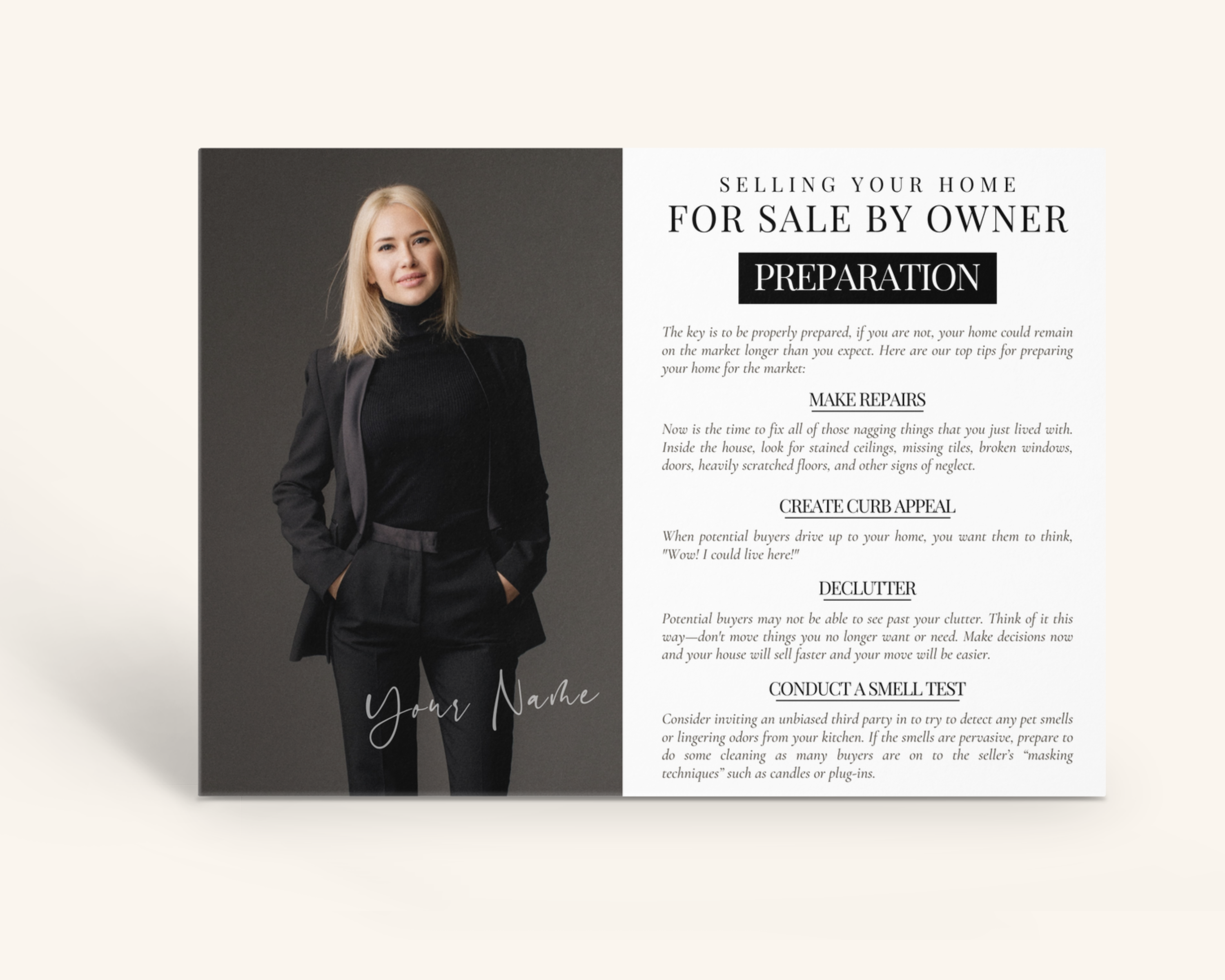 Real Estate Template – FSBO Postcard Drip Campaign