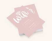 Real Estate Template – Airbnb Wifi Sign