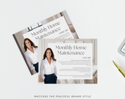 Real Estate Template – Home Maintenance Postcards - Peaceful Brand