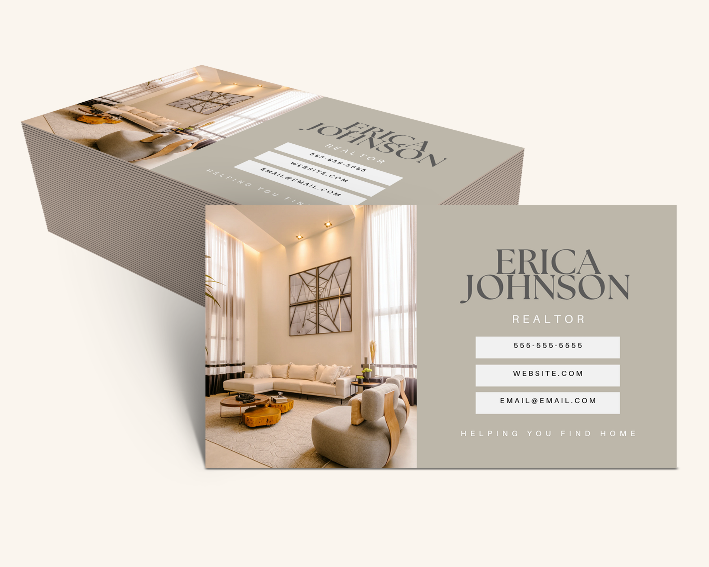 Real Estate Template – Business Card