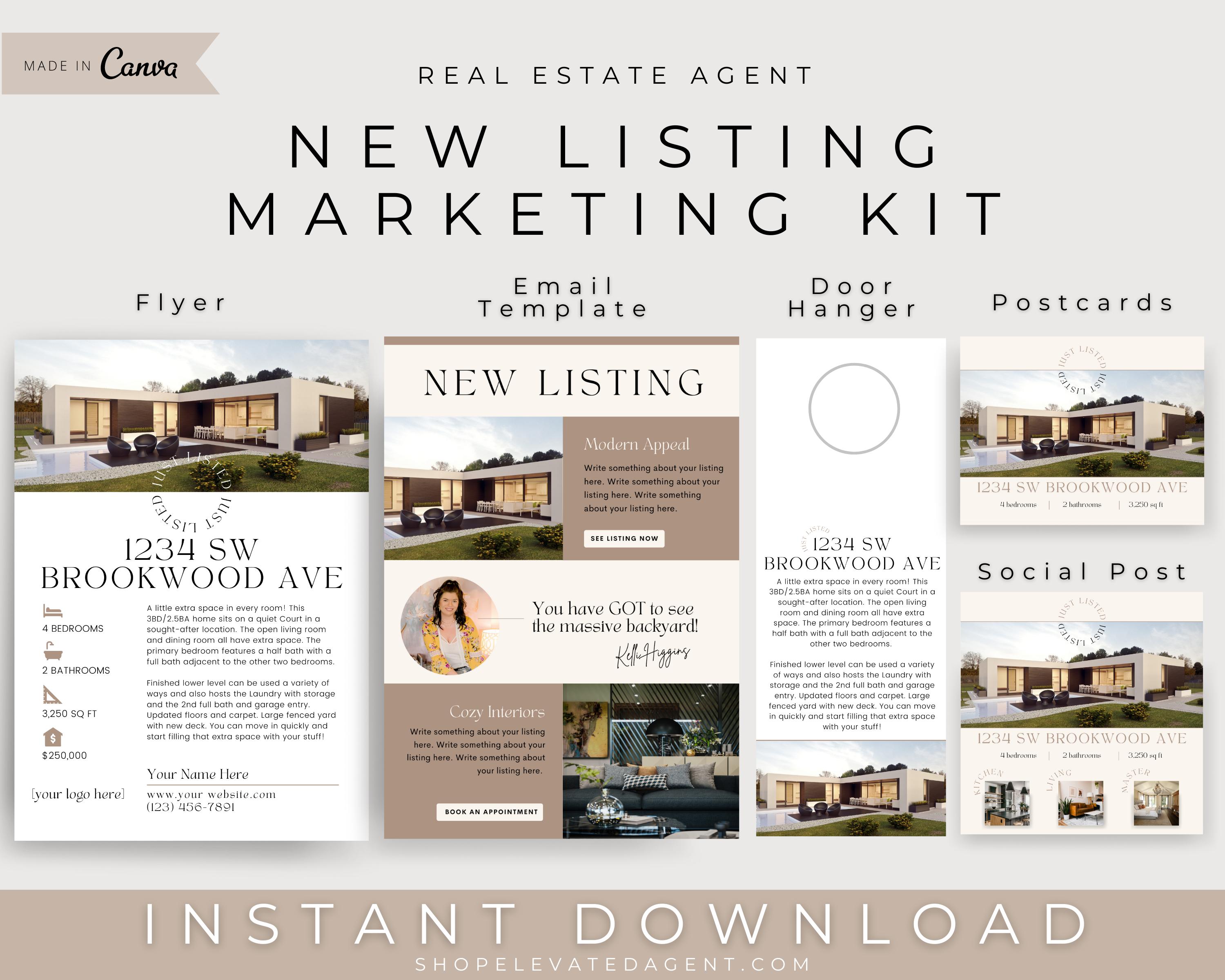 New Listing Marketing Kit