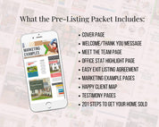 Pre-Listing Presentation Packet - Luxe