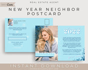 Real Estate Template – New Year Card