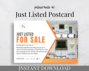 Real Estate Template – Just Listed Postcard